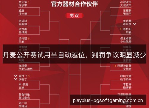 丹麦公开赛试用半自动越位,判罚争议明显减少 丹麦公开赛试用半自动越位,判罚争议明显减少